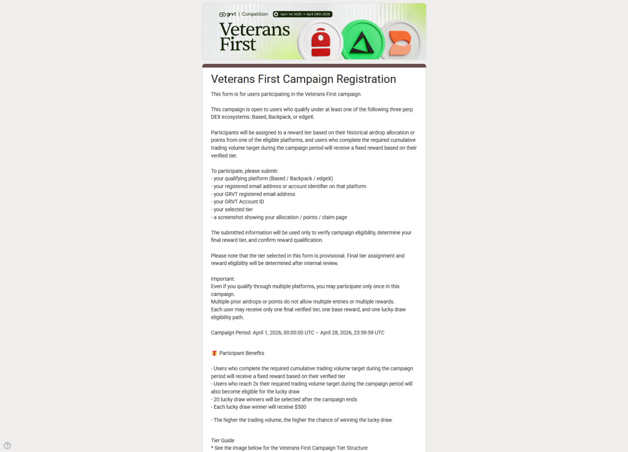 Veterans First Campaign image 1