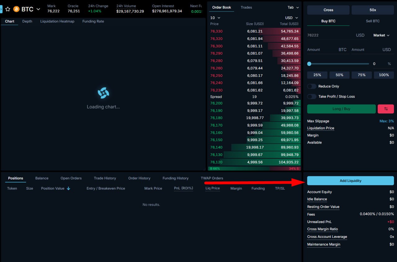Vaults on Pacifica Testnet image 6