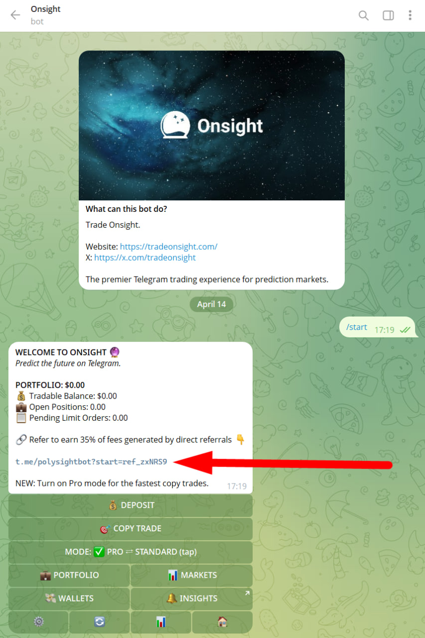 Onsight. Telegram Bot image 3