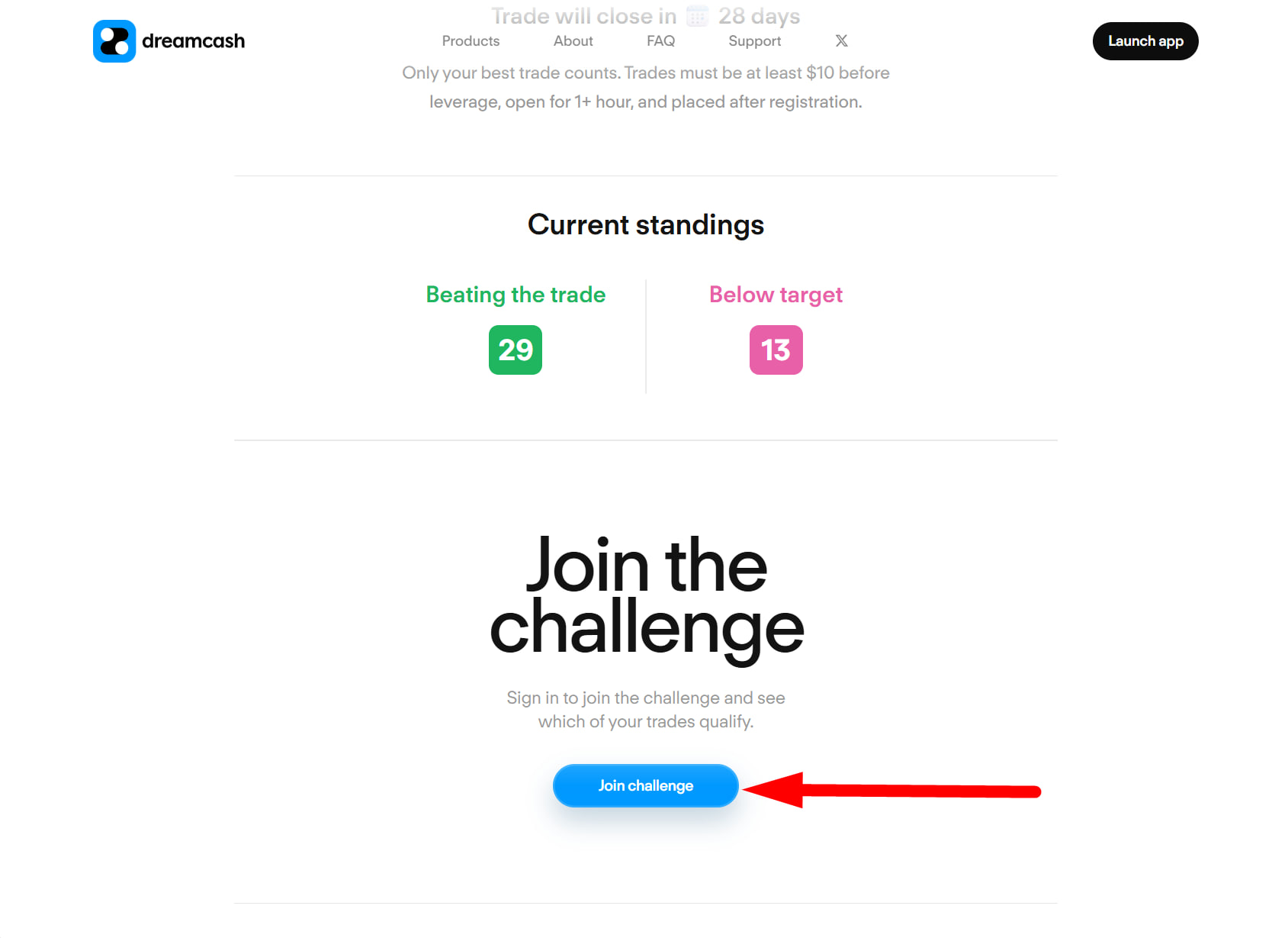 Beat the trade Trading Competition image 1