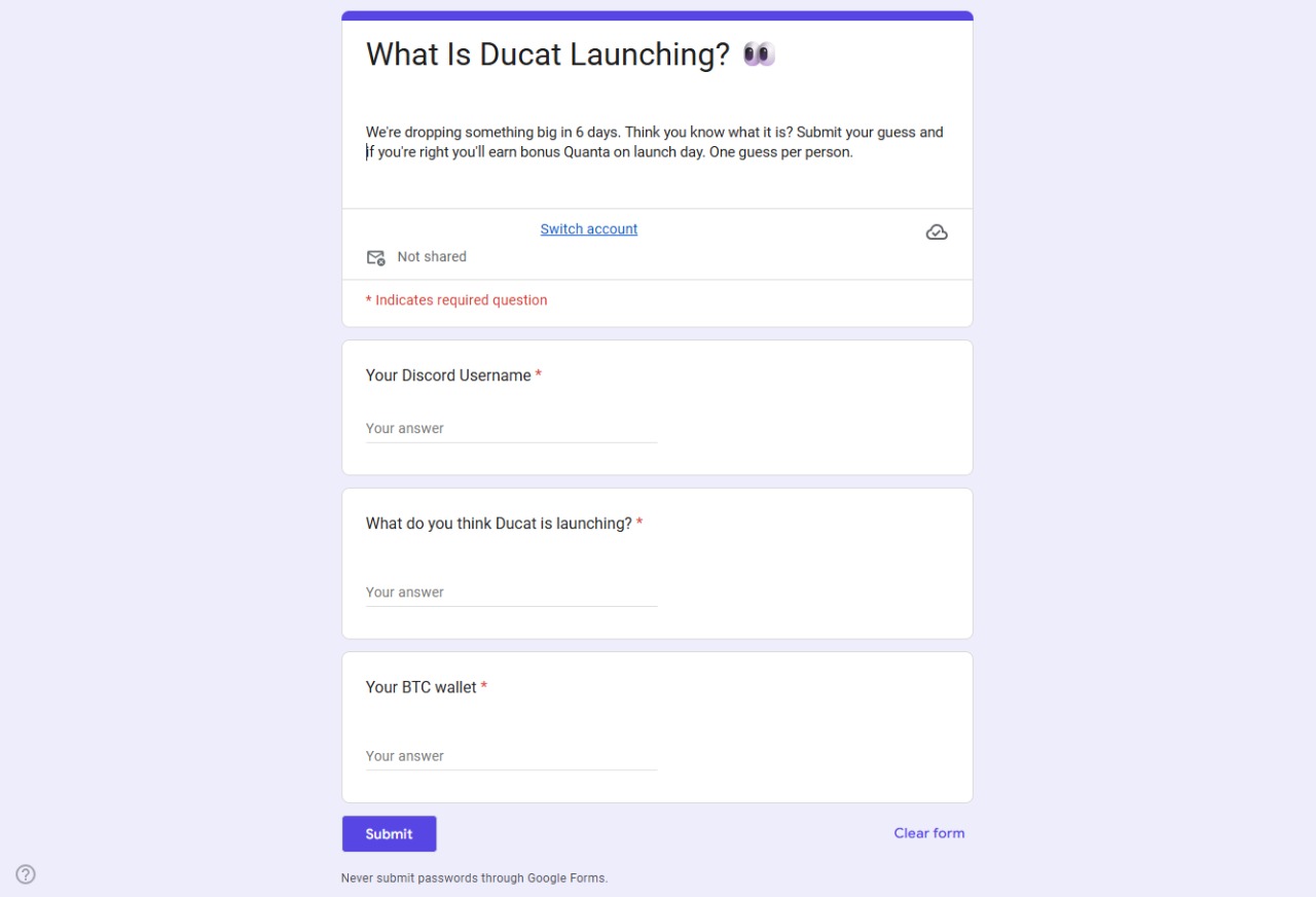 Event Form (FCFS) image 1