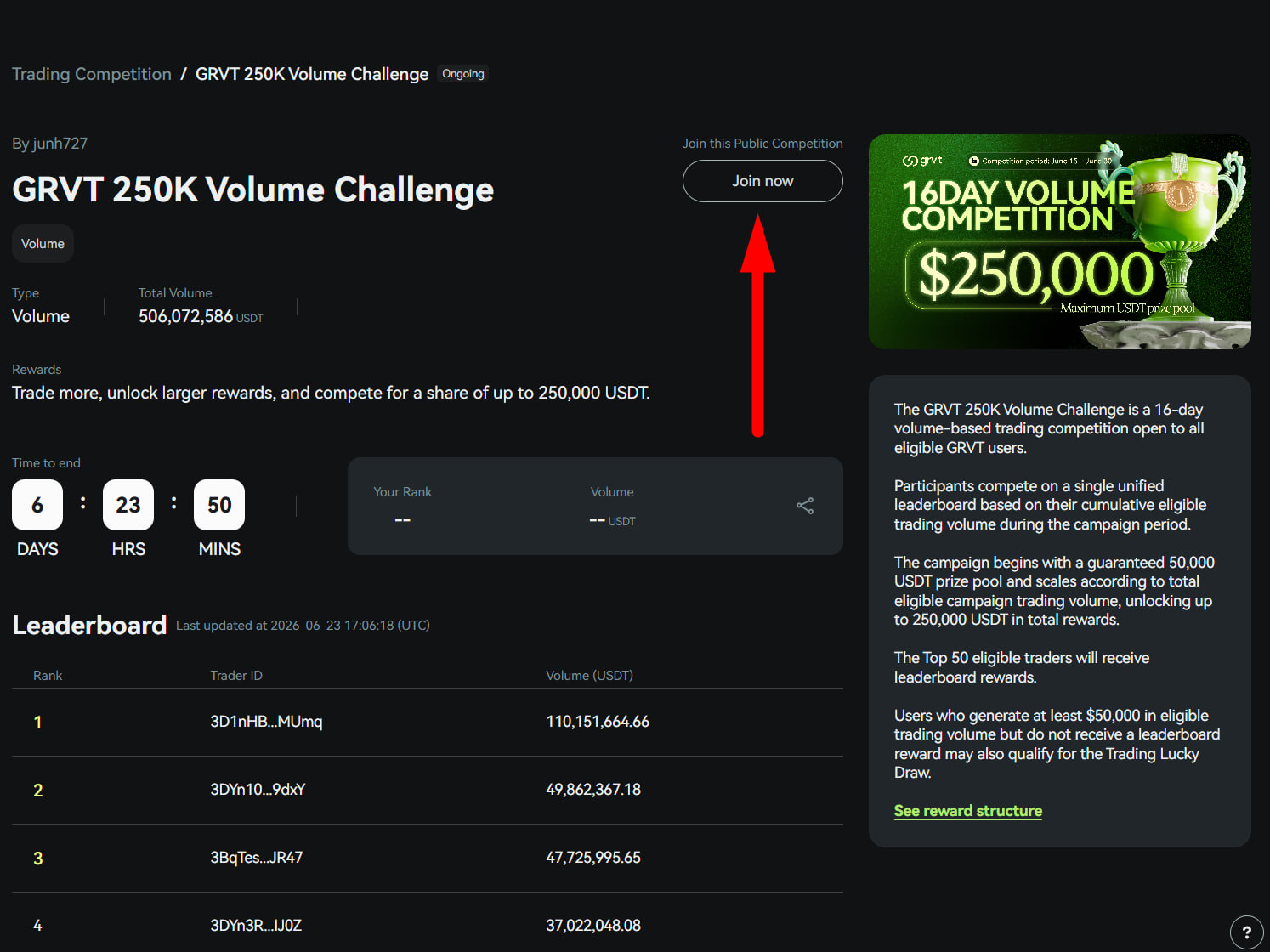 Volume Competition & Trading League image 2