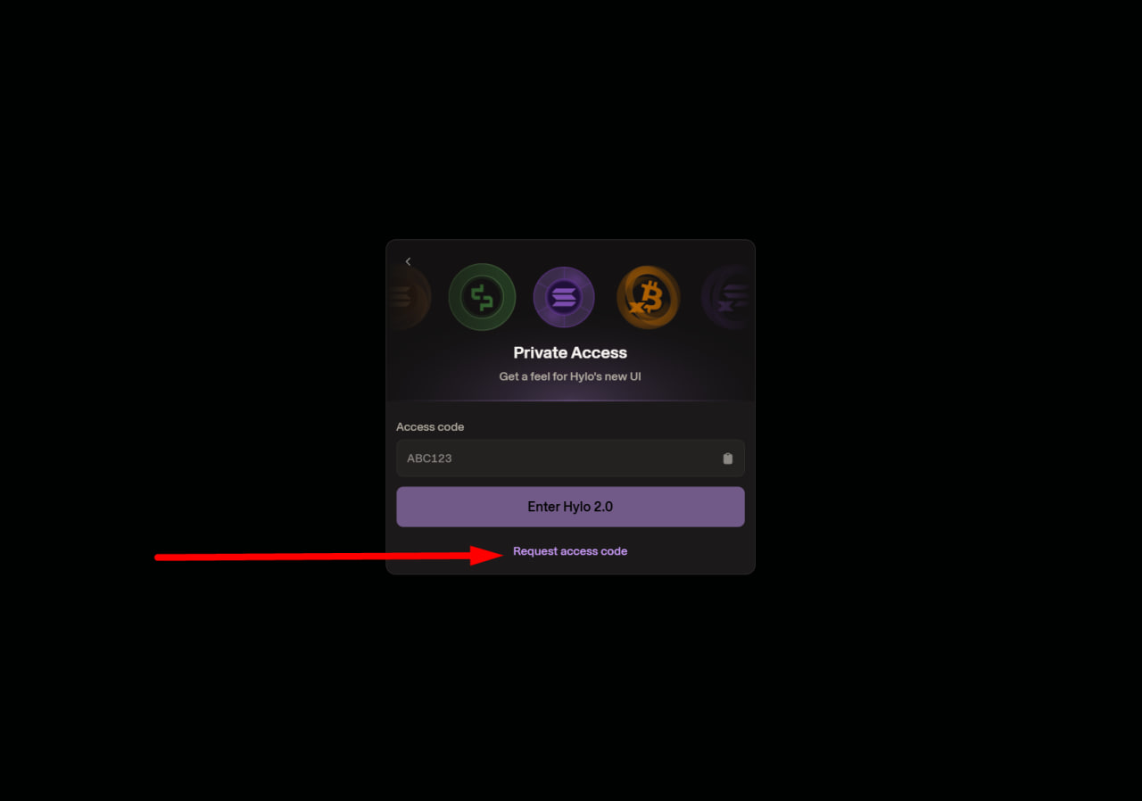 Hylo V2. Access Request image 1