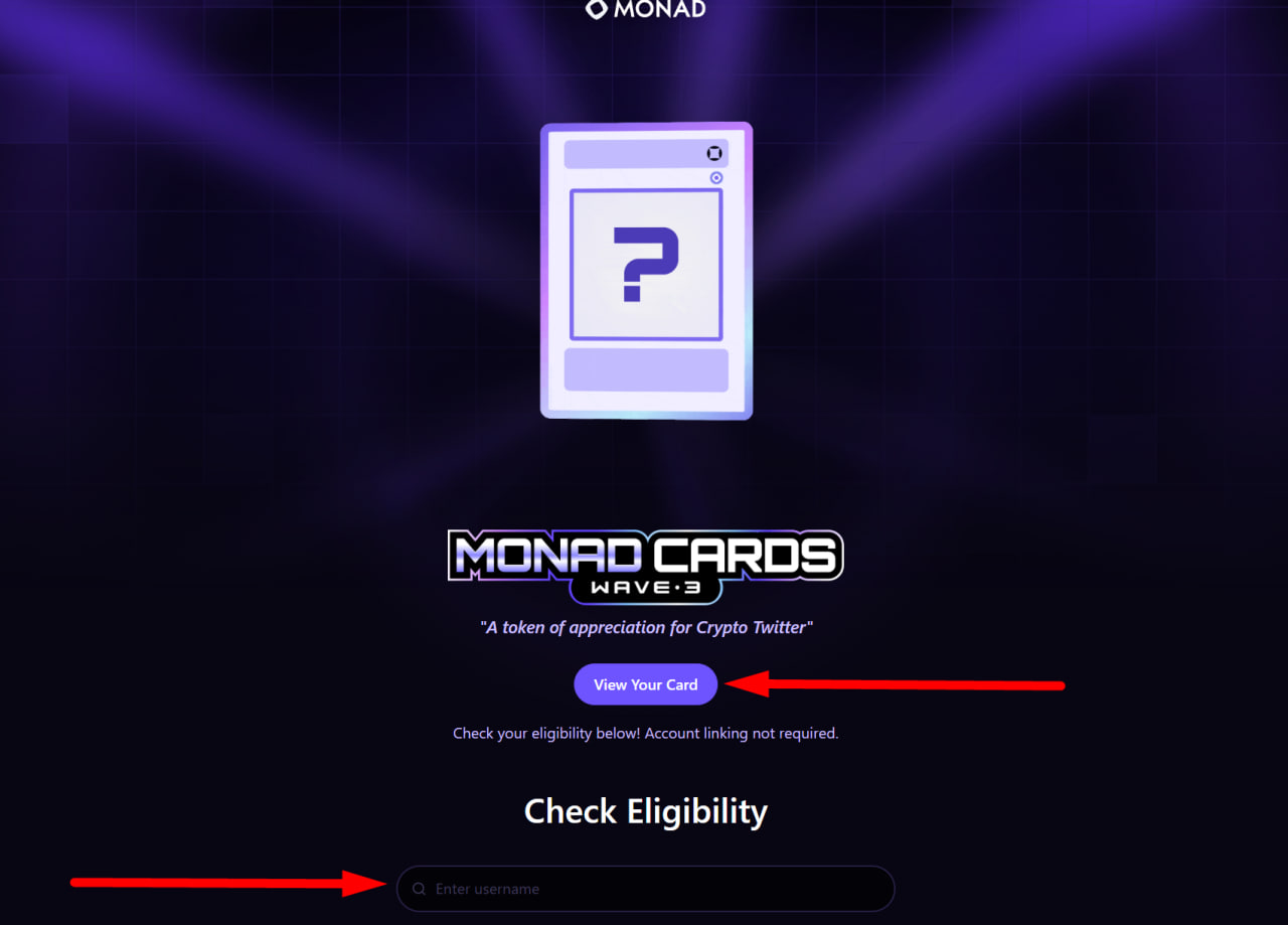 Monad Card: access to Private Mainnet image 1