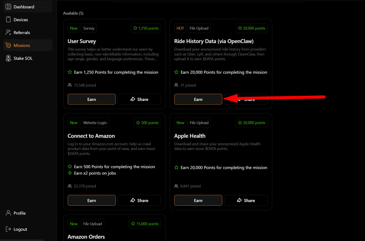 Mission: Ride History Data (via OpenClaw) image 1