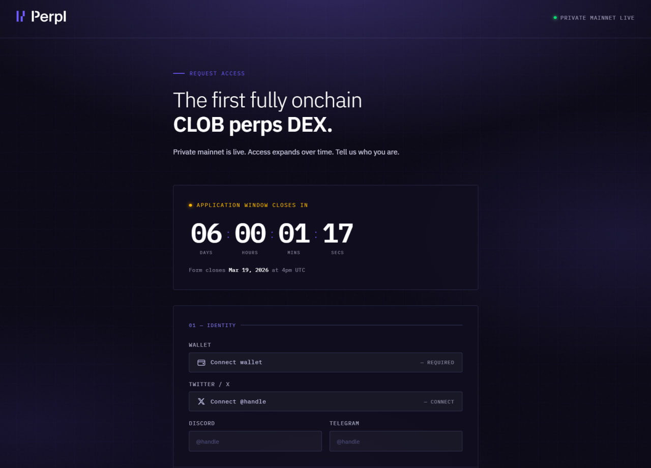 Private Mainnet Waitlist image 1