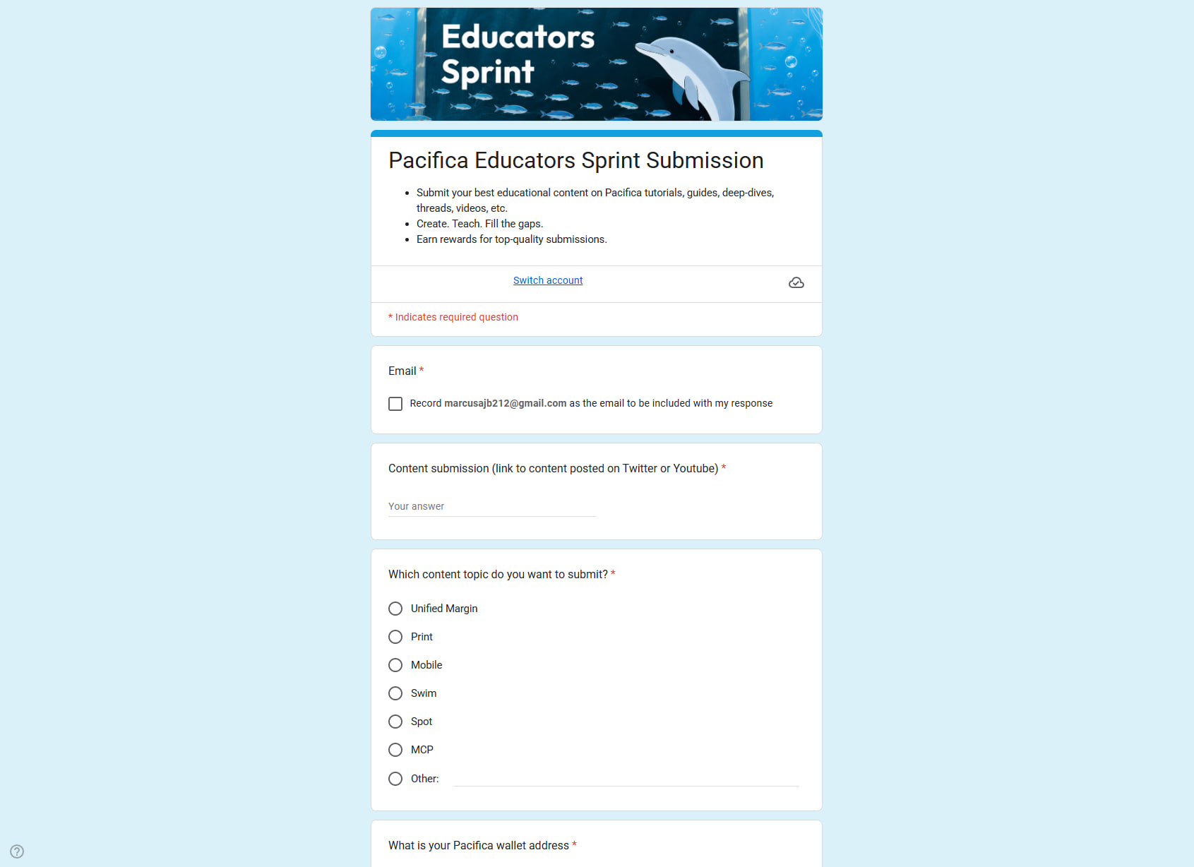 Pacifica Educators Sprint image 1