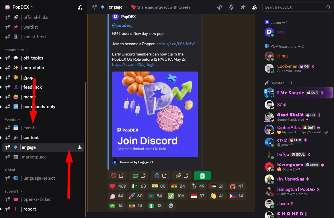 Discord Roles & Engage Points image 1