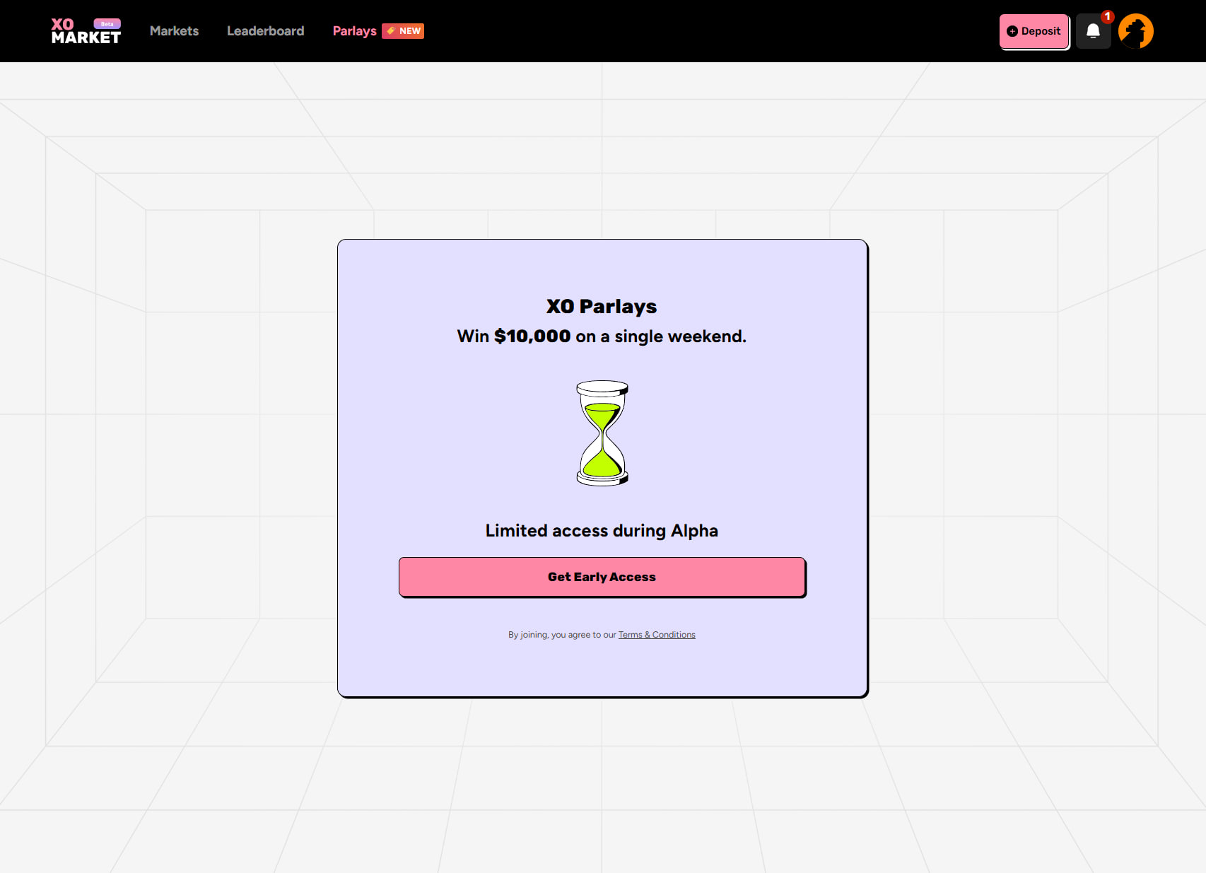 Parlays. Waitlist image 1