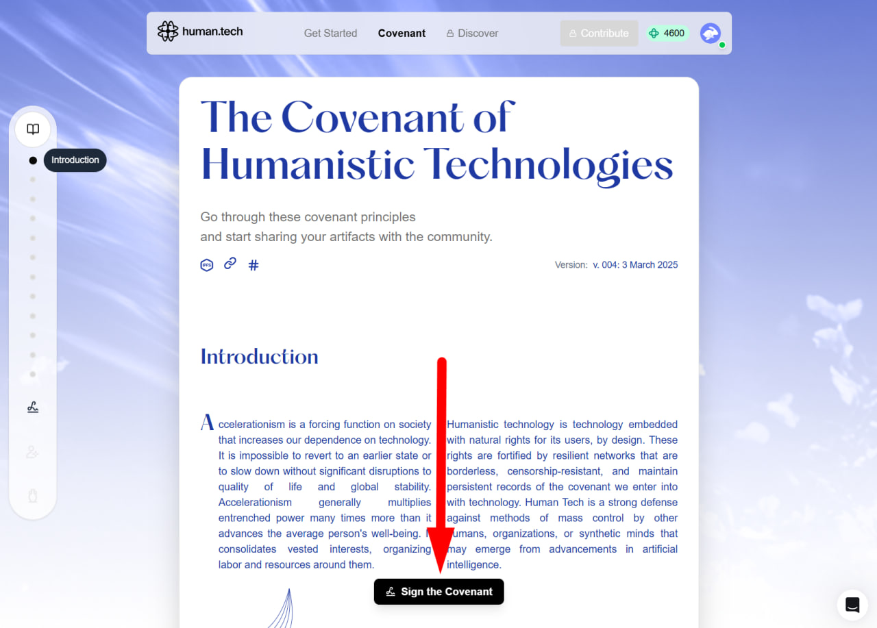 Covenant Signing image 1