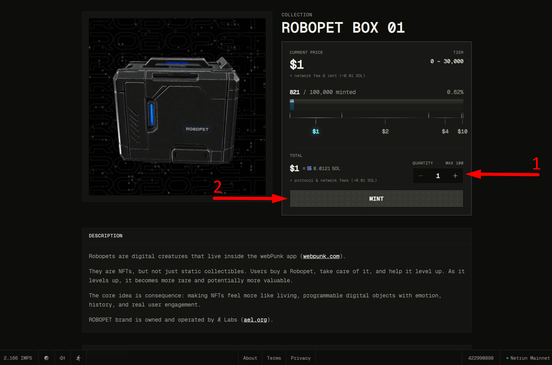 ROBOPET NFT image 1