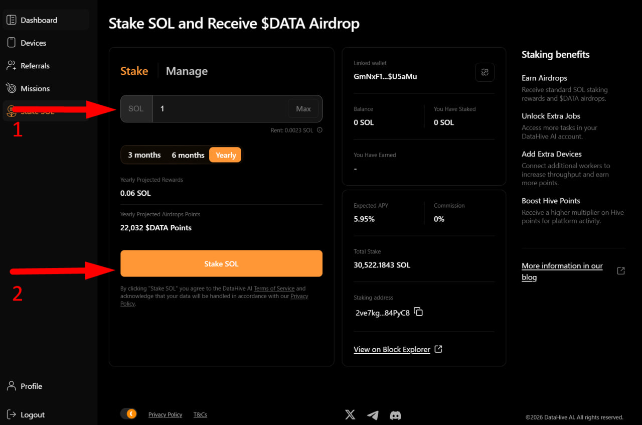 Staking $SOL image 1